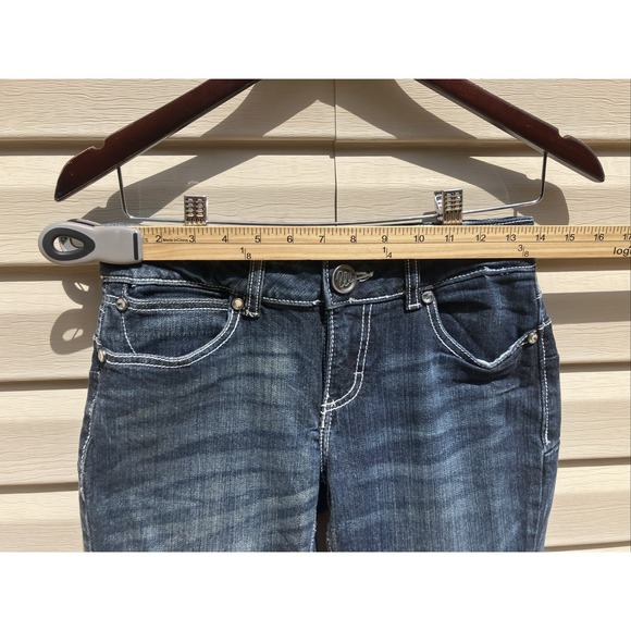 Vintage Wrangler Western Bootcut Blue Denim Jeans Women Size 3X34 Rodeo Cowgirl - Picture 5 of 9